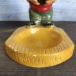 画像5: Vintage Plaster Chalkware Ashtray GUTTER GUS (T137) (5)