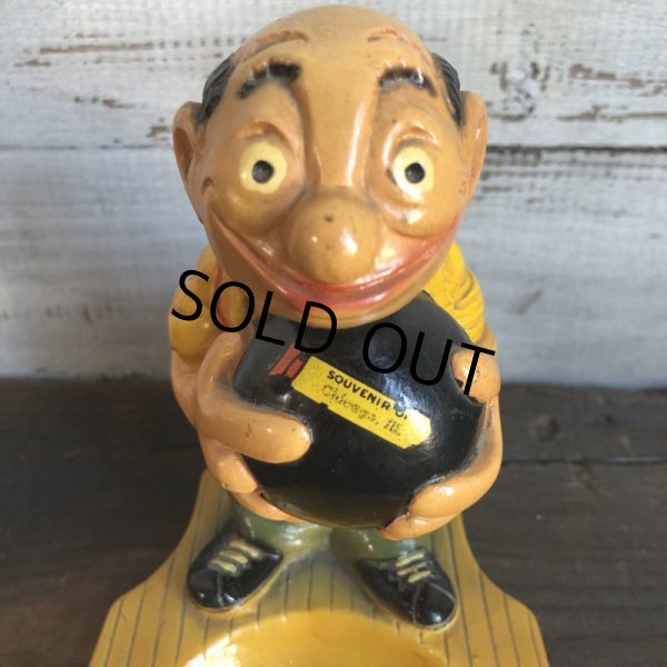 画像6: Vintage Plaster Chalkware Ashtray GUTTER GUS (T137) (6)