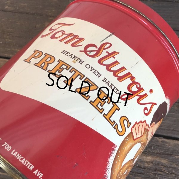 画像8: Vintage Pretzel Tin Tom Sturgis Small (T143) (8)