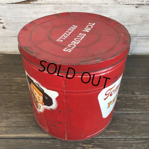 画像5: Vintage Pretzel Tin Tom Sturgis Large (T142) (5)