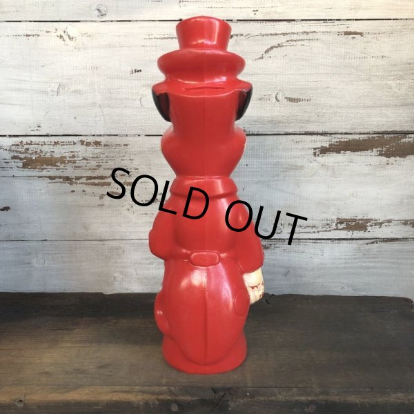 画像3: 60s Vintage Huckleberry Hound Big Size Bank 39cm (T147) (3)