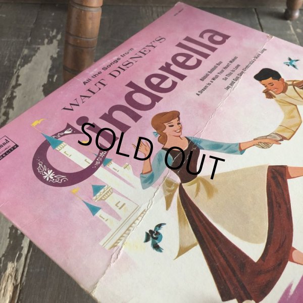 画像4: Vintage LP Disney Cinderella (T153) (4)