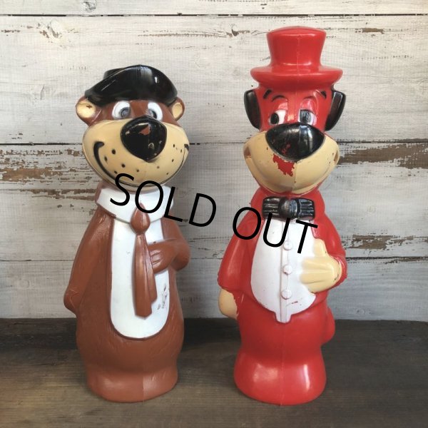 画像12: 60s Vintage Huckleberry Hound Big Size Bank 39cm (T147) (12)