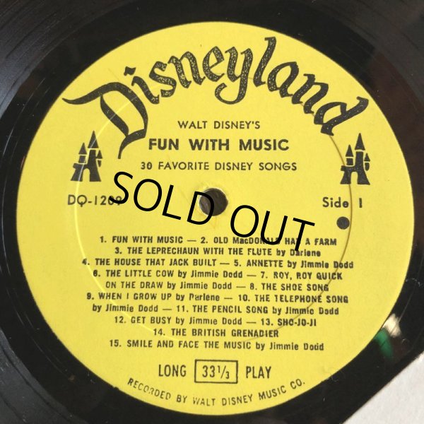 画像3: Vintage LP Disney Fun with Music (T157) (3)