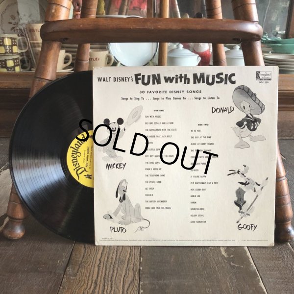 画像2: Vintage LP Disney Fun with Music (T157) (2)