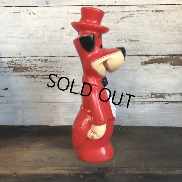 画像2: 60s Vintage Huckleberry Hound Big Size Bank 39cm (T147) (2)