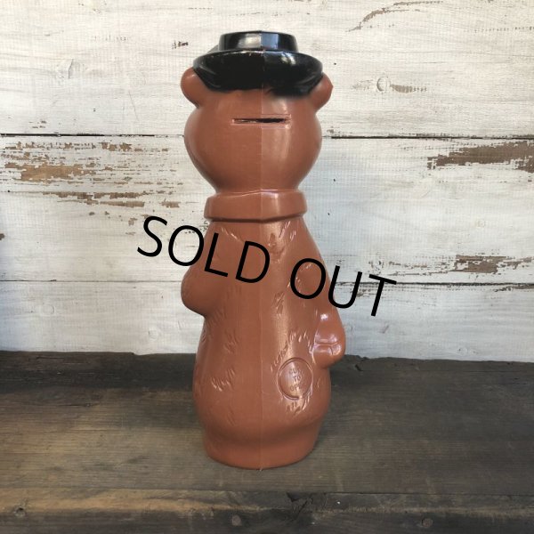 画像3: 60s Vintage Yogi Bear Big Size Bank 35cm (T146) (3)