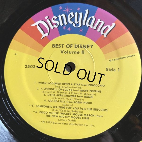 画像3: Vintage LP The Best of Disney Volume Two (T156) (3)