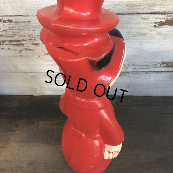 画像10: 60s Vintage Huckleberry Hound Big Size Bank 39cm (T147) (10)