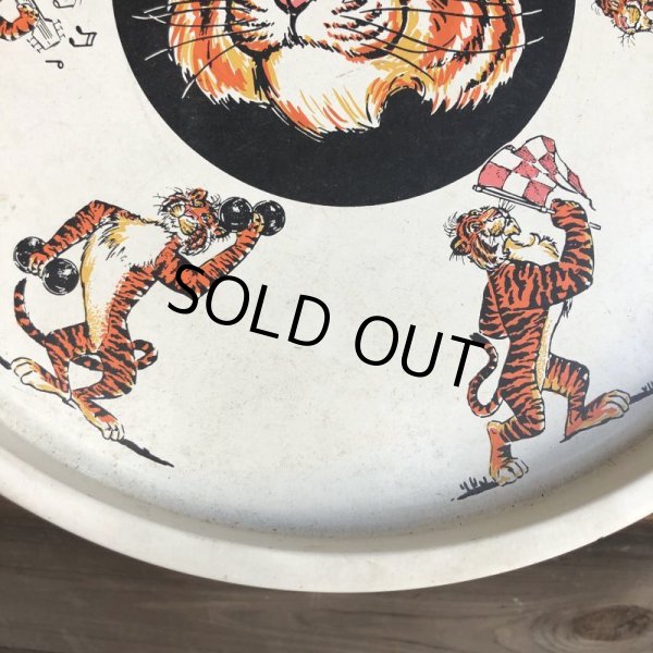 画像2: Vintage ESSO TIGER Tin Tray (T169) (2)