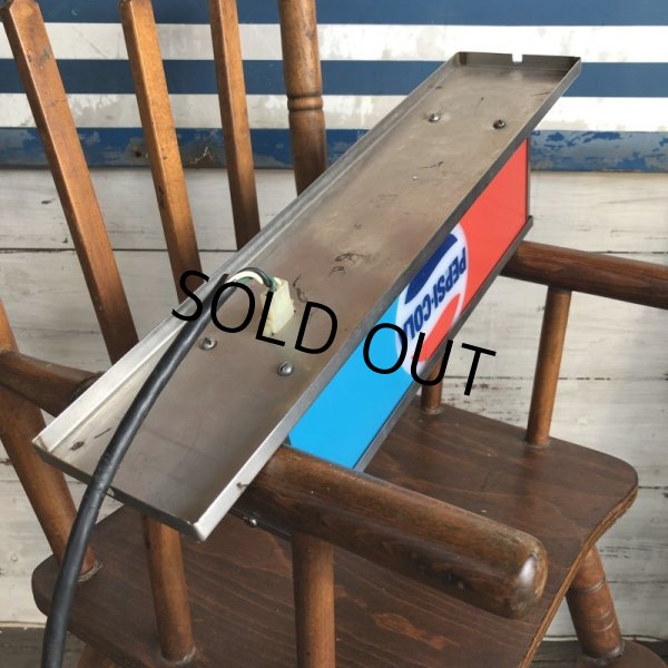画像6: Vintage Pepsi Fountain Machine Topper Light Sign (T171) (6)