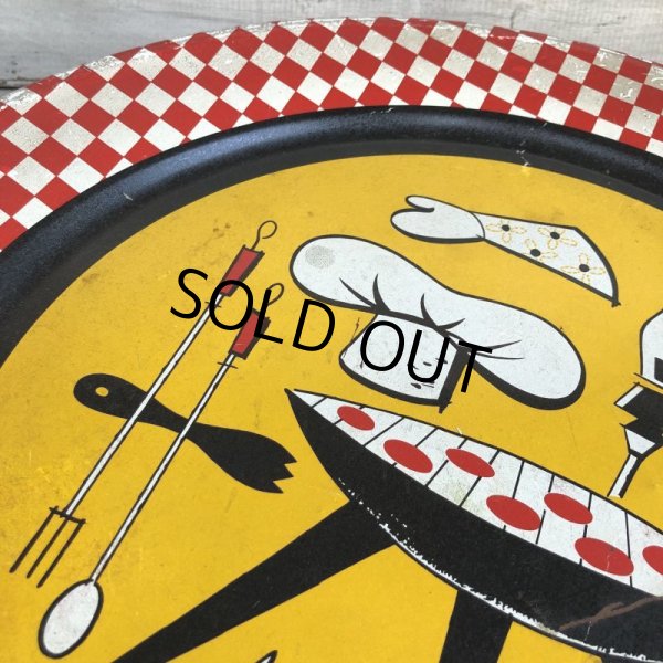 画像3: Vintage BBQ Tin Tray (T167) (3)