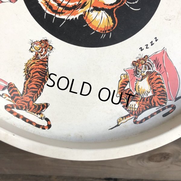 画像3: Vintage ESSO TIGER Tin Tray (T169) (3)