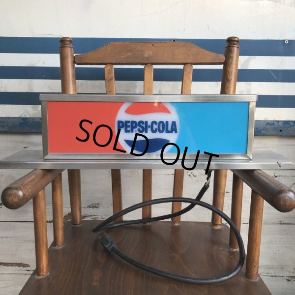 画像8: Vintage Pepsi Fountain Machine Topper Light Sign (T171) (8)