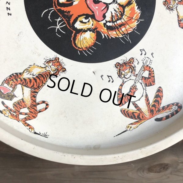 画像4: Vintage ESSO TIGER Tin Tray (T169) (4)