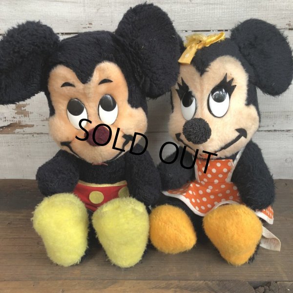画像8: Vintage Disney Mickey Mouse Plush Doll 29cm (T173) (8)