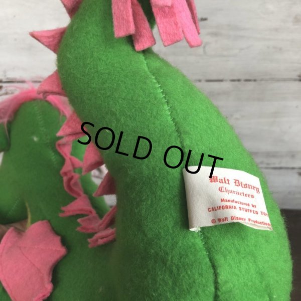 画像9: 70s Vintage Disney Elliot Dragon Plush Doll (T179)  (9)