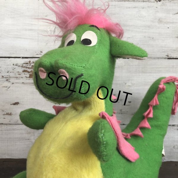 画像8: 70s Vintage Disney Elliot Dragon Plush Doll (T179)  (8)