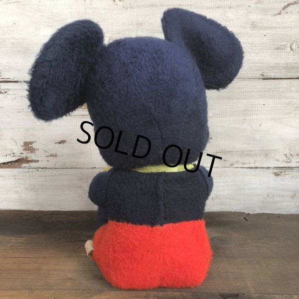 画像3: Vintage Disney Mickey Mouse Plush Doll 35cm (T172) (3)