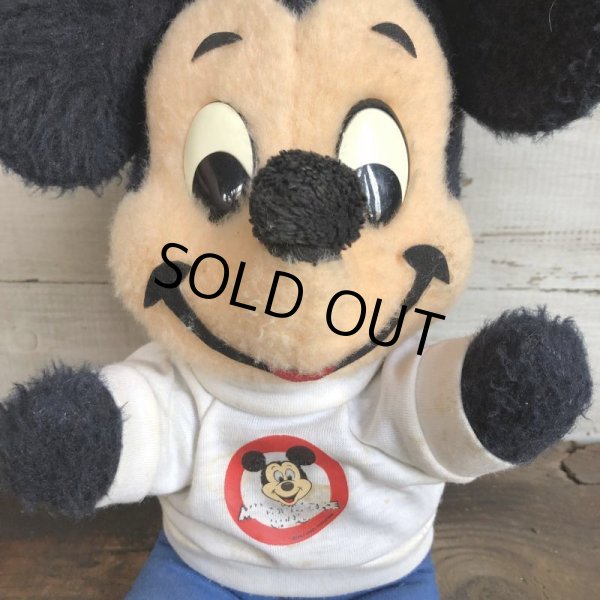 画像9: Vintage Disney Mickey Mouse Club Plush Doll 28cm (T175) (9)