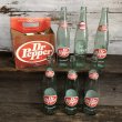 画像1: Vintage Dr Pepper 6 Bottle Pac Set (T186)  (1)