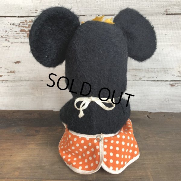 画像3: Vintage Disney Minnie Mouse Plush Doll 28cm (T174) (3)