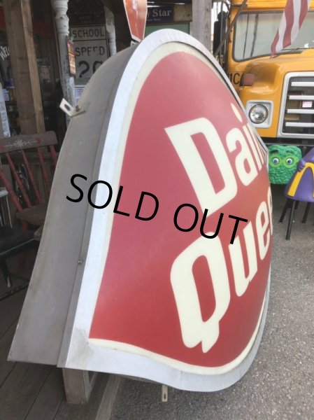 画像5: Vintage DAIRY QUEEN Huge Light Up Sign (T187) (5)