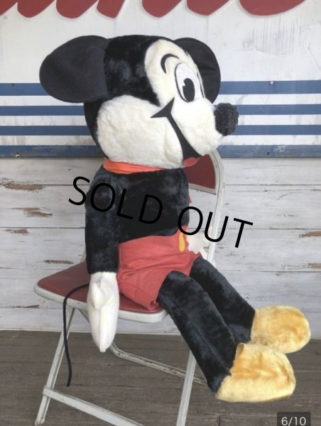 画像7: Vintage Disney Mickey Mouse 95cm Big Doll (J436)  (7)