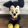 画像7: Vintage Disney Mickey Mouse Plush Doll 35cm (T172) (7)