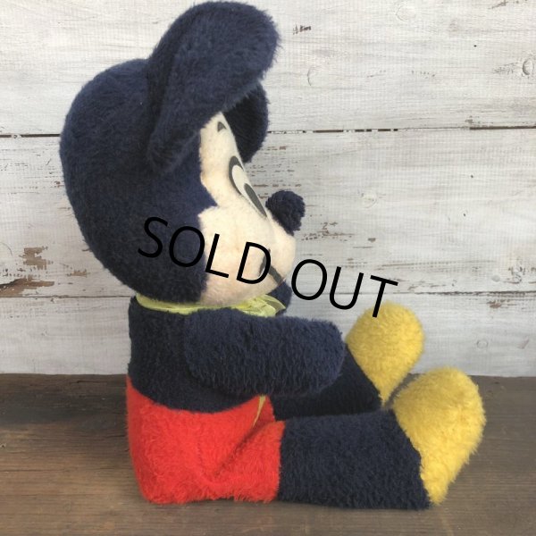 画像4: Vintage Disney Mickey Mouse Plush Doll 35cm (T172) (4)