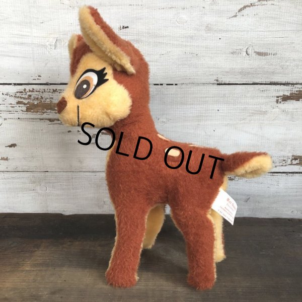 画像2: 70s Vintage Disney Bambi Plush Doll (T178)  (2)