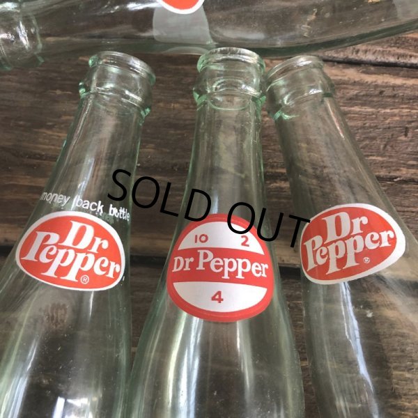 画像8: Vintage Dr Pepper 6 Bottle Pac Set (T186)  (8)