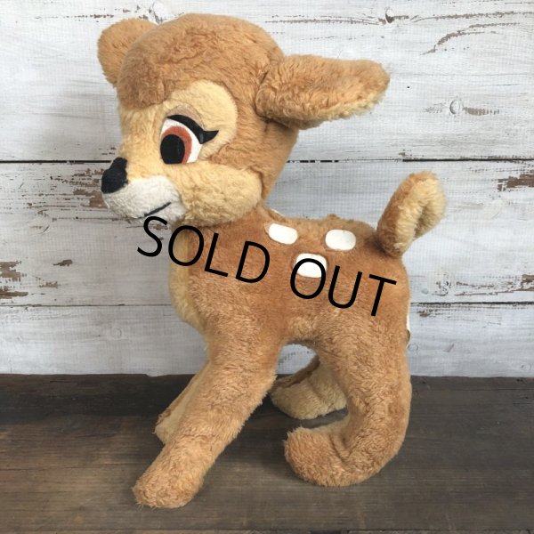 画像2: 70s Vintage Disney Bambi Plush Doll (T177)  (2)