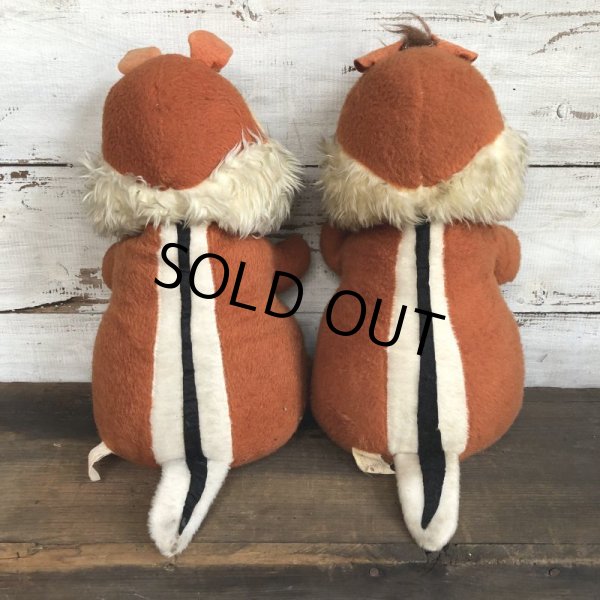 画像3: 70s Vintage Disney Chip & Dale Plush Doll Set (T176)  (3)
