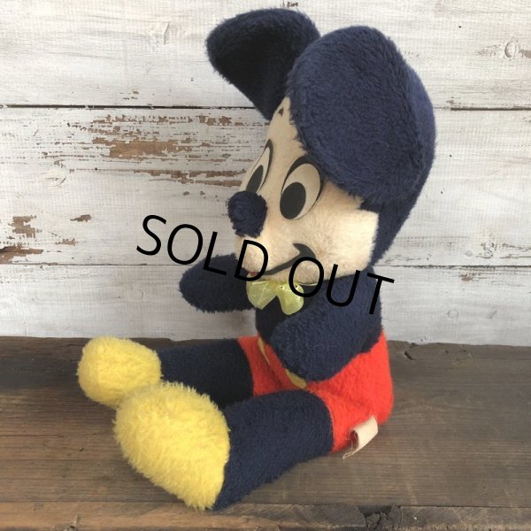 画像2: Vintage Disney Mickey Mouse Plush Doll 35cm (T172) (2)