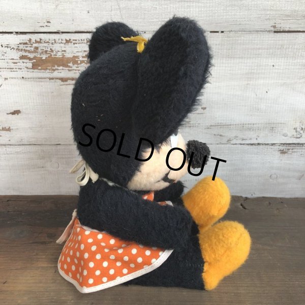 画像4: Vintage Disney Minnie Mouse Plush Doll 28cm (T174) (4)