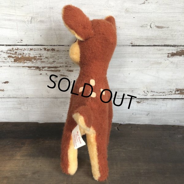画像3: 70s Vintage Disney Bambi Plush Doll (T178)  (3)