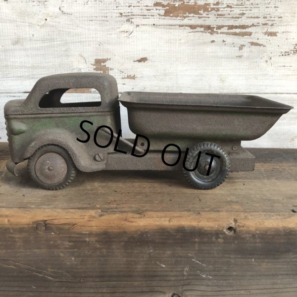 画像2: 30s 40s Vintage Richmond Toy Dump Truck (T192)  (2)
