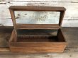 画像11: Vintage 1900s Reelastic Webbing Counter Display Wood Case (T193)  (11)