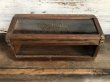 画像2: Vintage 1900s Reelastic Webbing Counter Display Wood Case (T193)  (2)