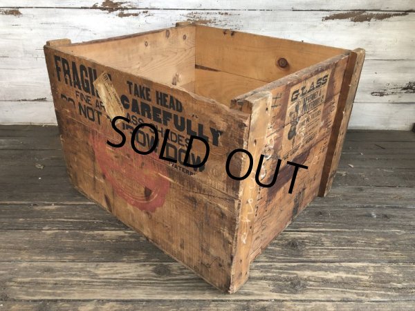 画像6: Vintage McKENNEY&WATERBURY Necco Sweets Wooden Crate Box (T194)  (6)