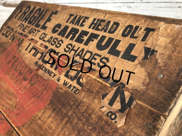 画像11: Vintage McKENNEY&WATERBURY Necco Sweets Wooden Crate Box (T194)  (11)