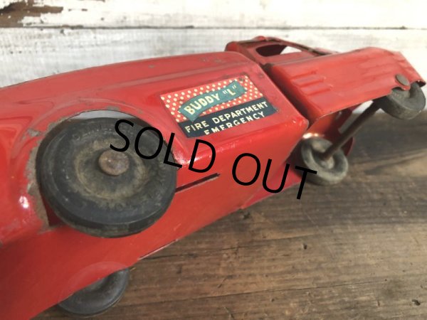 画像10: 40s 50s Vintage Buddy L Toy  Fire Department Emergency (T193)  (10)