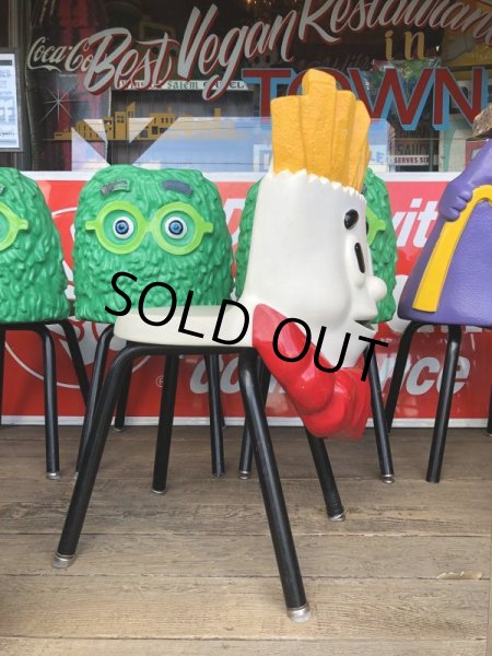 画像4: Vintage Mcdonald's Playland Chair French Fry (S199） (4)
