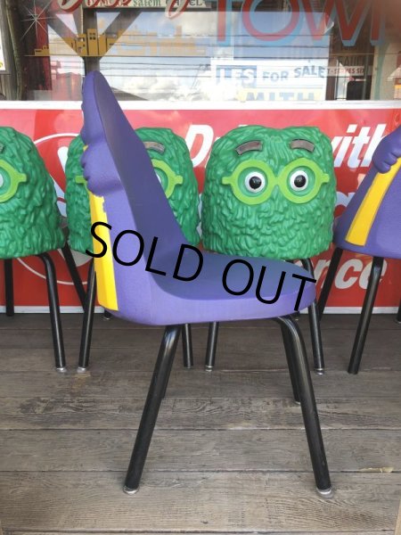画像4: Vintage Mcdonald's Playland Chair Grimace (S198） (4)