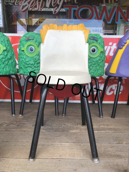 画像3: Vintage Mcdonald's Playland Chair French Fry (S199） (3)
