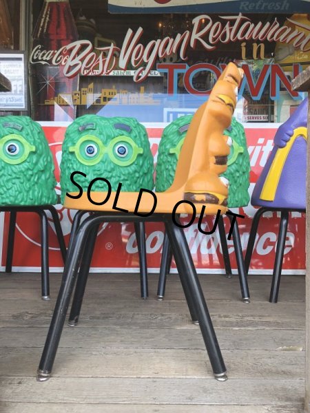 画像2: Vintage Mcdonald's Playland Chair Hamburger & Cheeseburger (S200） (2)
