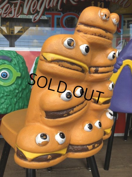 画像8: Vintage Mcdonald's Playland Chair Hamburger & Cheeseburger (S200） (8)