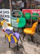 画像11: Vintage Mcdonald's Playland Chair Hamburger & Cheeseburger (S200） (11)