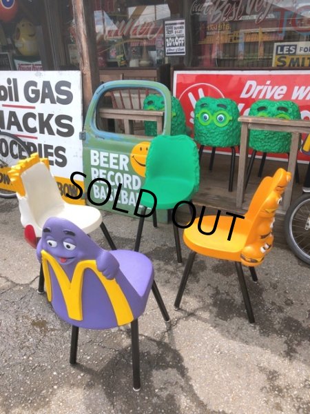 画像11: Vintage Mcdonald's Playland Chair Grimace (S198） (11)